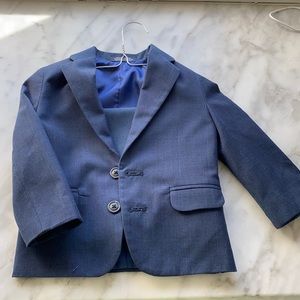 Nautica 2 piece toddler boy navy suit size 2T